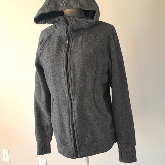 Lululemon Scuba Hoodie (Heathered Speckled EXCELLENT CONDITION! - Picture 7 of 9